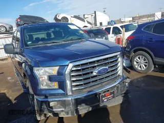 2016 Ford F-150 XL with VIN 1FTEW1CP1GKD15777, listed as a IAAI auction lot 41655022 with 140,534 mi miles and . Bid and sale history available at carsss.com. Image 1.