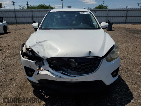 2014 Mazda CX-5 Touring with VIN JM3KE2CY9E0305244, listed as a Copart auction lot 56205605 with 164,516 mi miles and Salvage Title. Bid and sale history available at DreamBid. Image 5.