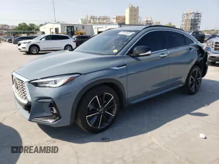2022 Infiniti QX55 Luxe z VIN 3PCAJ5J3XNF102177, wystawiony jako Copart lot #52699865 z przebiegiem 54 539 mil mil oraz Szkoda całkowita • Salvage title. Historia ofert i sprzedaży dostępna na DreamBid. Obrazek 1.