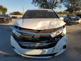 2021 Honda Odyssey Touring with VIN 5FNRL6H80MB004469, listed as a Copart auction lot 87837905 with 54,472 mi miles and Non Repairable. Bid and sale history available at carsss.com. Image 5.