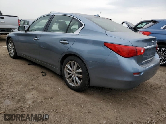 2017 Infiniti Q50 Signature Edition with VIN JN1EV7AP6HM737450, listed as a Copart auction lot 53154495 with 90,270 mi miles and Clean Title. Bid and sale history available at DreamBid. Image 2.