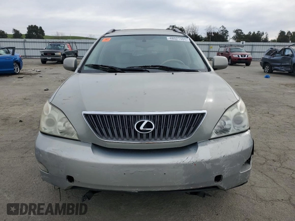 2005 Lexus RX 330 with VIN 2T2GA31U05C037427, listed as a Copart auction lot 48027485 with 207,554 mi miles and Salvage title. Bid and sale history available at DreamBid. Image 5.