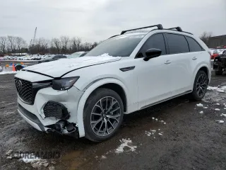 2025 Mazda CX-70 S Premium with VIN JM3KJDHCXS1110022, listed as a Copart auction lot 44897785 with 3,920 mi miles and Salvage title. Bid and sale history available at DreamBid. Image 1.
