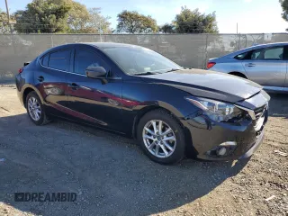 2015 Mazda 3 i Grand Touring with VIN JM1BM1W77F1260745, listed as a Copart auction lot 85544524 with 116,303 mi miles and Salvage title. Bid and sale history available at DreamBid. Image 4.