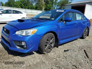 2017 Subaru WRX Premium with VIN JF1VA1E68H9801939, listed as a Copart auction lot 61822505 with 94,690 mi miles and Salvage title. Bid and sale history available at DreamBid. Image 1.