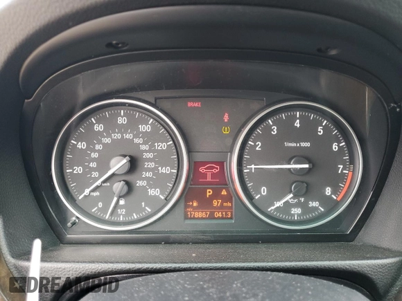 2008 BMW 3 Series 335xi with VIN WBAVD53578A285636, listed as a Copart auction lot 47289275 with 178,867 mi miles and Clean Title. Bid and sale history available at carsss.com. Image 9.