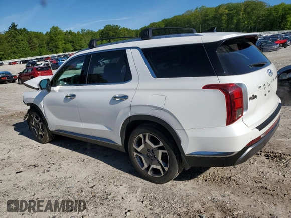 2023 Hyundai Palisade Limited z VIN KM8R5DGE6PU598904, wystawiony jako Copart lot #58181905 z przebiegiem 35 696 mil mil oraz Szkoda całkowita • Salvage title. Historia ofert i sprzedaży dostępna na DreamBid. Obrazek 2.