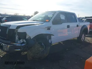 2010 Ford F-150 XL with VIN 1FTEW1CW2AFD88390, listed as a IAAI auction lot 41039865 with 157,815 mi miles. Bid and sale history available at carsss.com. Image 2.