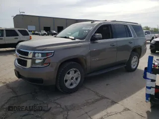 2019 Chevrolet Tahoe LT z VIN 1GNSCBKC8KR396364, wystawiony jako Copart lot #49660755 z przebiegiem 129 014 mil mil oraz Szkoda całkowita • Salvage title. Historia ofert i sprzedaży dostępna na DreamBid. Obrazek 1.