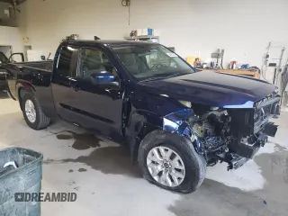 2023 Nissan Frontier S with VIN 1N6ED1CL0PN648535, listed as a Copart auction lot 64853845 with 7,872 mi miles and Salvage title. Bid and sale history available at DreamBid. Image 4.