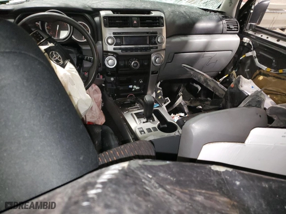 2012 Toyota 4Runner SR5 with VIN JTEBU5JR3C5099357, listed as a Copart auction lot 43453555 with 0 mi miles and Salvage Title. Bid and sale history available at carsss.com. Image 8.