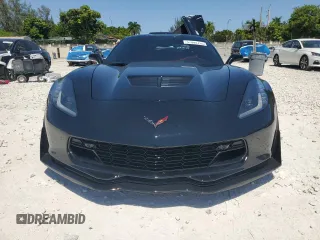 2016 Chevrolet Corvette Z06 3LZ z VIN 1G1YU2D61G5608939, wystawiony jako Copart lot #57044795 z przebiegiem Nie podano mil oraz Szkoda całkowita • Salvage title. Historia ofert i sprzedaży dostępna na DreamBid. Obrazek 5.