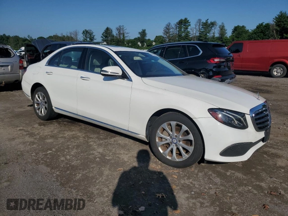 2017 Mercedes-Benz E 300 Luxury with VIN WDDZF4KB3HA127588, listed as a Copart auction lot 60510675 with 100,098 mi miles and Salvage title. Bid and sale history available at DreamBid. Image 4.
