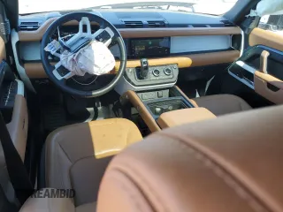2023 Land Rover Defender SE with VIN SALEP7EU1P2207252, listed as a Copart auction lot 49336395 with 20,179 mi miles and Salvage title. Bid and sale history available at DreamBid. Image 8.