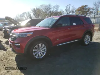 2023 Ford Explorer King Ranch z VIN 1FM5K8LC4PGB51084, wystawiony jako Copart lot #76755074 z przebiegiem Nie podano mil oraz Czysty tytuł • Clean title. Historia ofert i sprzedaży dostępna na DreamBid. Obrazek 1.