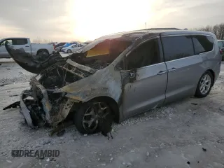 2018 Chrysler Pacifica Touring Plus with VIN 2C4RC1FG6JR122894, listed as a Copart auction lot 43336535 with Not Provided miles and Salvage Title. Bid and sale history available at DreamBid. Image 1.
