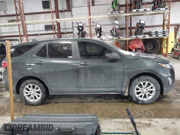 2020 Chevrolet Equinox LS with VIN 3GNAXHEV1LS598963, listed as a IAAI auction lot 41609247 with Not Provided miles and . Bid and sale history available at DreamBid. Image 13.