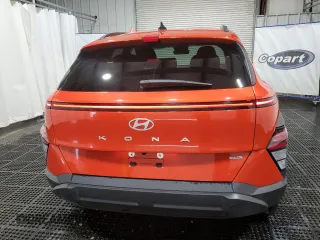 2024 Hyundai Kona SEL с VIN KM8HBCABXRU179860, выставлен на аукционе Copart как лот 61502185 с пробегом 19 376 миль миль и Чистый • Clean title. История ставок и продаж доступна на DreamBid. Изображение 6.