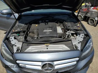 2017 Mercedes-Benz C 350e with VIN 55SWF4HB9HU233747, listed as a Copart auction lot 71305354 with 82,978 mi miles and Salvage Title. Bid and sale history available at DreamBid. Image 11.