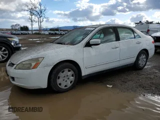 2003 Honda Accord LX z VIN JHMCM56333C022317, wystawiony jako Copart lot #48175075 z przebiegiem 74 228 mil mil oraz Nie do naprawy • Non repairable. Historia ofert i sprzedaży dostępna na DreamBid. Obrazek 1.