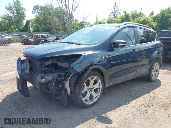 2019 Ford Escape Titanium with VIN 1FMCU9J99KUC00935, listed as a IAAI auction lot 42583250 with 91,241 mi miles and . Bid and sale history available at DreamBid. Image 2.