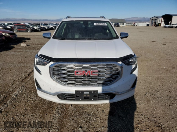 2019 GMC Terrain Denali with VIN 3GKALXEX0KL108770, listed as a Copart auction lot 82222754 with 147,869 mi miles and Salvage Title. Bid and sale history available at DreamBid. Image 5.