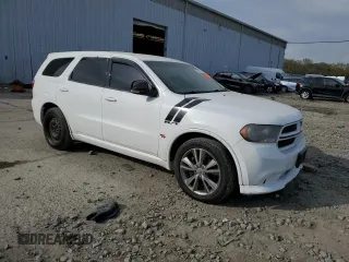 2013 Dodge Durango R/T with VIN 1C4SDJCT8DC559390, listed as a Copart auction lot 53804745 with 164,123 mi miles and Salvage title. Bid and sale history available at DreamBid. Image 4.