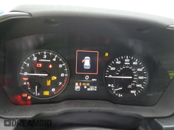 2024 Subaru Impreza with VIN JF1GUABC8R8316153, listed as a Copart auction lot 81159344 with 8,097 mi miles and Salvage Title. Bid and sale history available at carsss.com. Image 9.