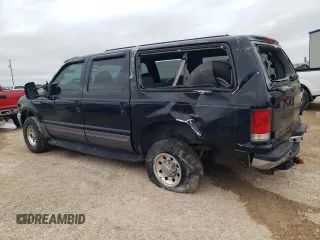 2001 Ford Excursion XLT z VIN 1FMSU41F51EC87388, wystawiony jako Copart lot #55067595 z przebiegiem 188 658 mil mil oraz Szkody całkowita. Historia ofert i sprzedaży dostępna na DreamBid. Obrazek 2.