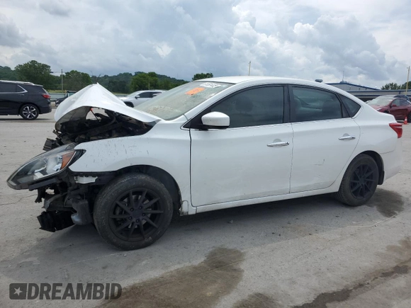 2017 Nissan Sentra S with VIN 3N1AB7AP7HY329463, listed as a Copart auction lot 61061445 with 68,677 mi miles and Clean title. Bid and sale history available at DreamBid. Image 1.