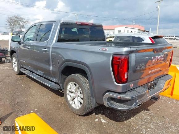 2021 GMC Sierra 1500 SLT with VIN 3GTU9DED4MG220866, listed as a IAAI auction lot 41918595 with 12,981 mi miles. Bid and sale history available at carsss.com. Image 3.