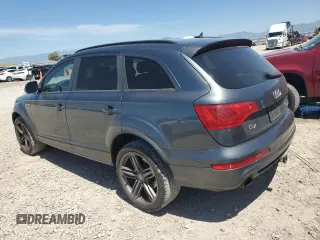 2015 Audi Q7 S line Prestige with VIN WA1DGAFE9FD002055, listed as a Copart auction lot 58073635 with 165,304 mi miles and Salvage title. Bid and sale history available at DreamBid. Image 2.