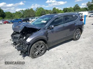 2022 Honda CR-V EX z VIN 7FARW1H59NE018733, wystawiony jako Copart lot #58254375 z przebiegiem 22 911 mil mil oraz Szkoda całkowita • Salvage title. Historia ofert i sprzedaży dostępna na DreamBid. Obrazek 1.