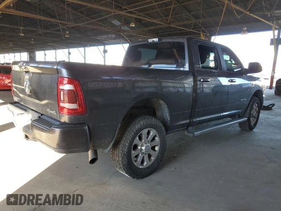 2021 Ram 2500 Big Horn with VIN 3C6UR5DL9MG558477, listed as a Copart auction lot 46932015 with 118,682 mi miles and Salvage Title. Bid and sale history available at carsss.com. Image 3.