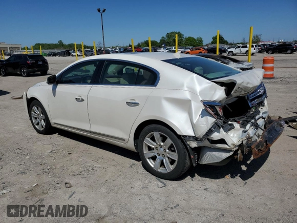 2010 Buick LaCrosse CXL with VIN 1G4GD5EGXAF146261, listed as a Copart auction lot 56481475 with 93,792 mi miles and Salvage title. Bid and sale history available at DreamBid. Image 2.