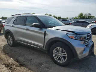 2022 Ford Explorer XLT with VIN 1FMSK7DH9NGB25231, listed as a Copart auction lot 56919975 with 86,593 mi miles and Salvage title. Bid and sale history available at DreamBid. Image 4.