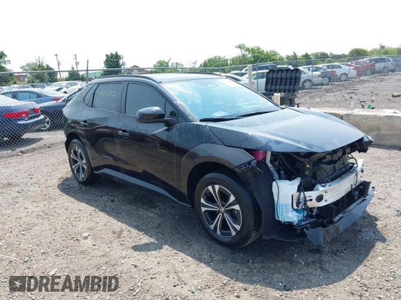 2024 Toyota bZ4X XLE with VIN JTMABACA7RA061457, listed as a IAAI auction lot 42395872 with 16,558 mi miles and . Bid and sale history available at DreamBid. Image 1.