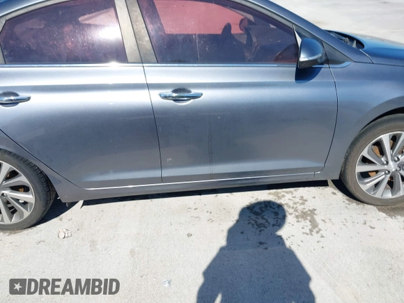 2019 Hyundai Accent Limited with VIN 3KPC34A3XKE069177, listed as a IAAI auction lot 40821291 with 90,855 mi miles. Bid and sale history available at carsss.com. Image 14.
