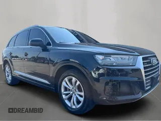 2018 Audi Q7 Premium Plus with VIN WA1LAAF77JD004734, listed as a Copart auction lot 64145285 with 159,622 mi miles and Clean title. Bid and sale history available at DreamBid. Image 1.