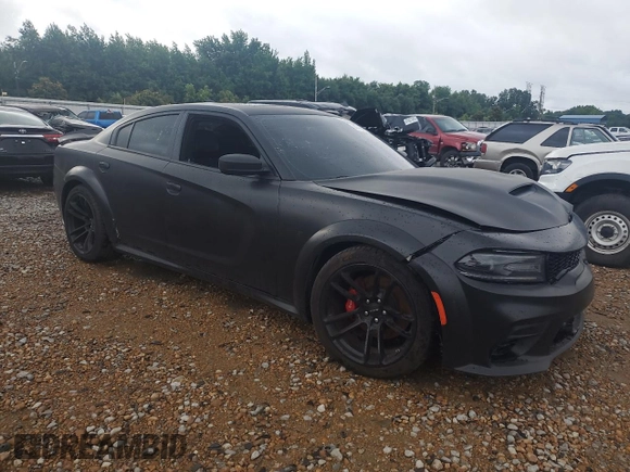 2019 Dodge Charger Scat Pack z VIN 2C3CDXGJ1KH604359, wystawiony jako Copart lot #60796535 z przebiegiem 65 418 mil mil oraz Szkoda całkowita • Salvage title. Historia ofert i sprzedaży dostępna na DreamBid. Obrazek 4.