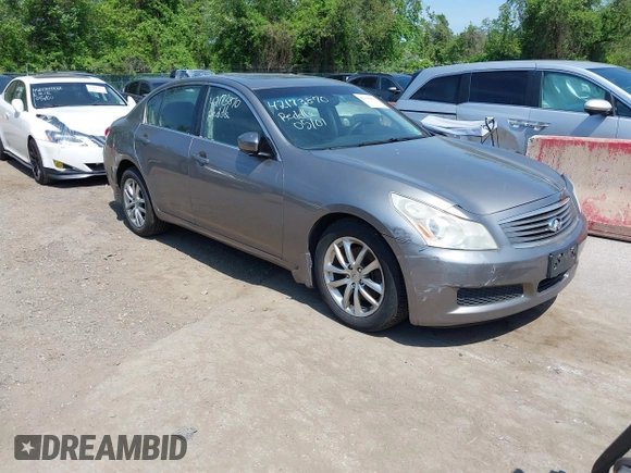 2009 Infiniti G37 Sedan x with VIN JNKCV61F39M352112, listed as a IAAI auction lot 42173870 with Not Provided miles. Bid and sale history available at carsss.com. Image 1.