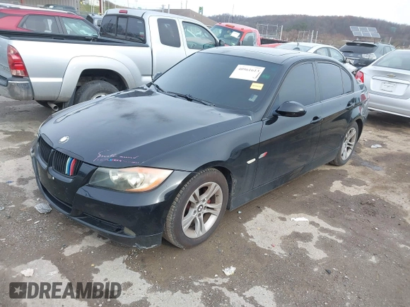 2008 BMW 3 Series 328i with VIN WBAVA33518KX87050, listed as a IAAI auction lot 40961613 with 189,357 mi miles and . Bid and sale history available at DreamBid. Image 19.