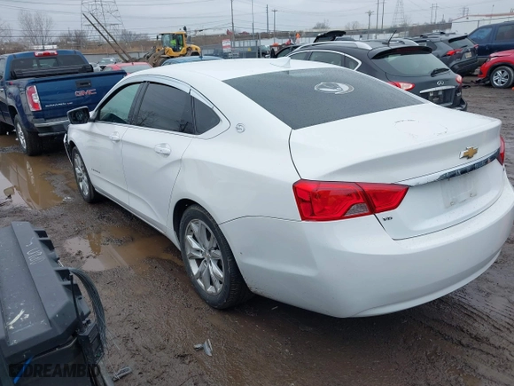 2020 Chevrolet Impala LT with VIN 1G11Z5S38LU112324, listed as a IAAI auction lot 41536853 with 104,027 mi miles. Bid and sale history available at carsss.com. Image 3.