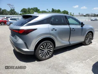 2024 Lexus RX with VIN 2T2BAMBA8RC029036, listed as a Copart auction lot 87268194 with 1,050 mi miles and Non Repairable. Bid and sale history available at carsss.com. Image 3.