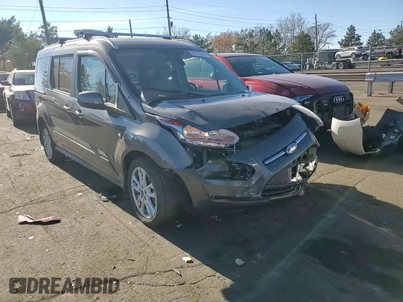 2015 Ford Transit Connect Wagon Titanium with VIN NM0GE9G7XF1227493, listed as a Copart auction lot 82570744 with 97,313 mi miles and Salvage Title. Bid and sale history available at carsss.com. Image 11.