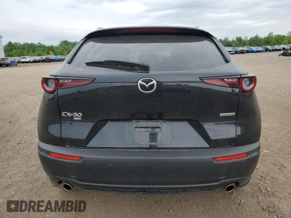 2024 Mazda CX-30 S Select Sport with VIN 3MVDMBBM4RM629755, listed as a Copart auction lot 58960145 with 21,649 mi miles and Salvage title. Bid and sale history available at DreamBid. Image 6.