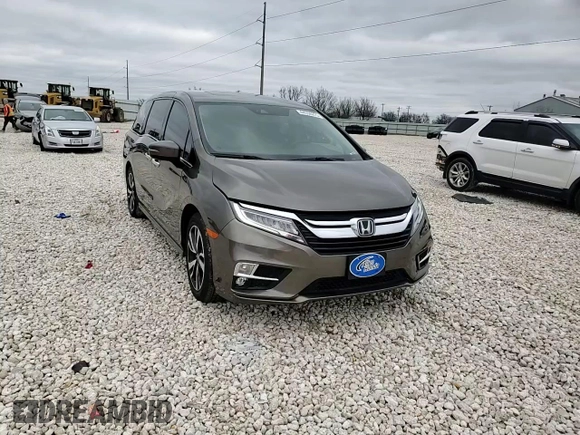 2019 Honda Odyssey Elite with VIN 5FNRL6H94KB004044, listed as a Copart auction lot 44556275 with 62,492 mi miles and Salvage Title. Bid and sale history available at DreamBid. Image 11.