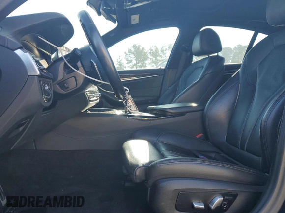 2020 BMW 5 Series 540i with VIN WBAJS1C08LCD15180, listed as a Copart auction lot 85655344 with 82,009 mi miles and Salvage title. Bid and sale history available at DreamBid. Image 7.