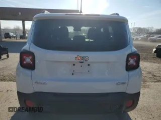 2017 Jeep Renegade Latitude with VIN ZACCJBBB2HPF24891, listed as a Copart auction lot 50672155 with 93,730 mi miles and Salvage Title. Bid and sale history available at carsss.com. Image 6.