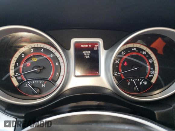 2018 Dodge Journey SE with VIN 3C4PDCAB0JT527478, listed as a Copart auction lot 51521555 with 102,857 mi miles and Salvage Title. Bid and sale history available at carsss.com. Image 9.